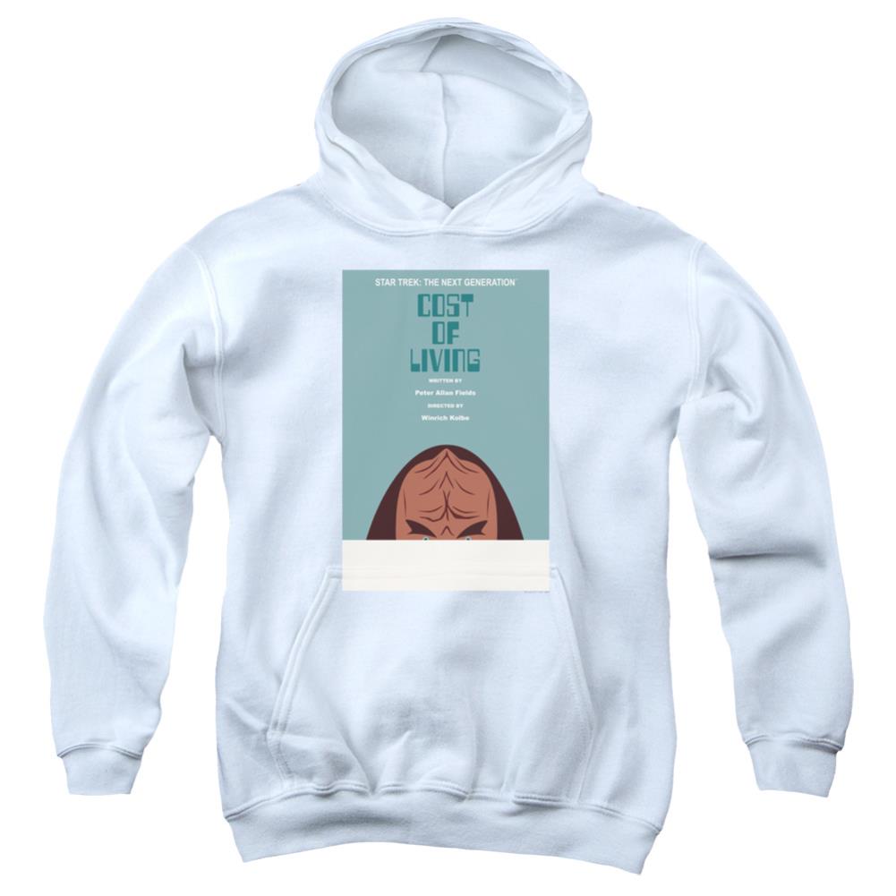 Star Trek TNG Season 5 Episode 20 Youth Cotton Poly Pull-Over Hoodie
