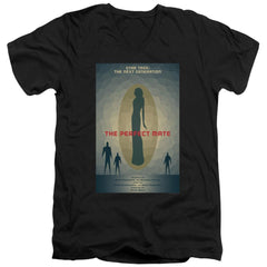 Star Trek TNG Season 5 Episode 21 Men's 30/1 Cotton Slim V-Neck T-Shirt