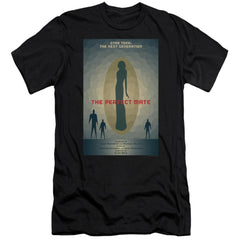 Star Trek TNG Season 5 Episode 21 Men's Ultra-Soft 30/1 Cotton Slim Short-Sleeve T-Shirt