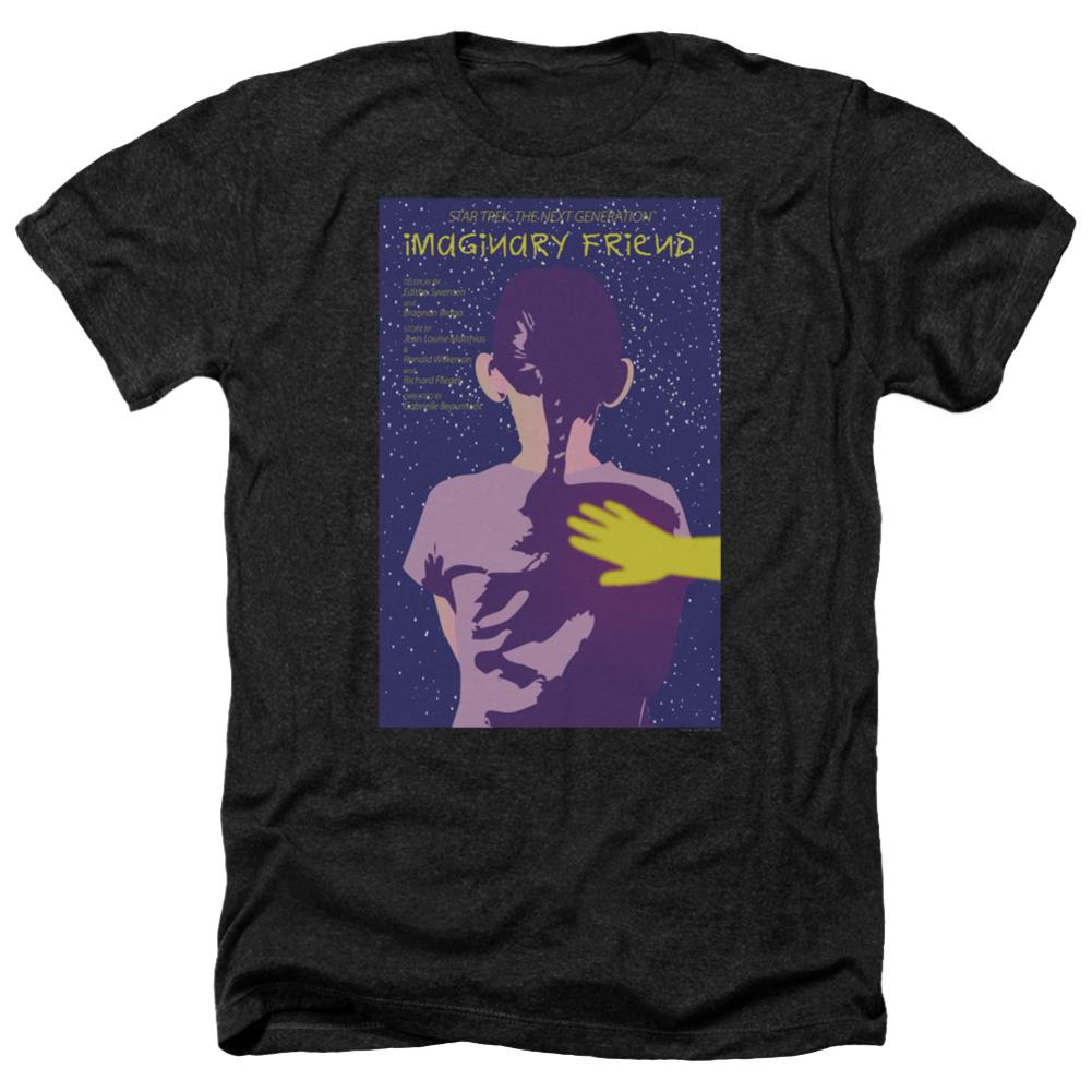 Star Trek TNG Season 5 Episode 22 Men's 30/1 Heather 60 40 Poly Short-Sleeve T-Shirt