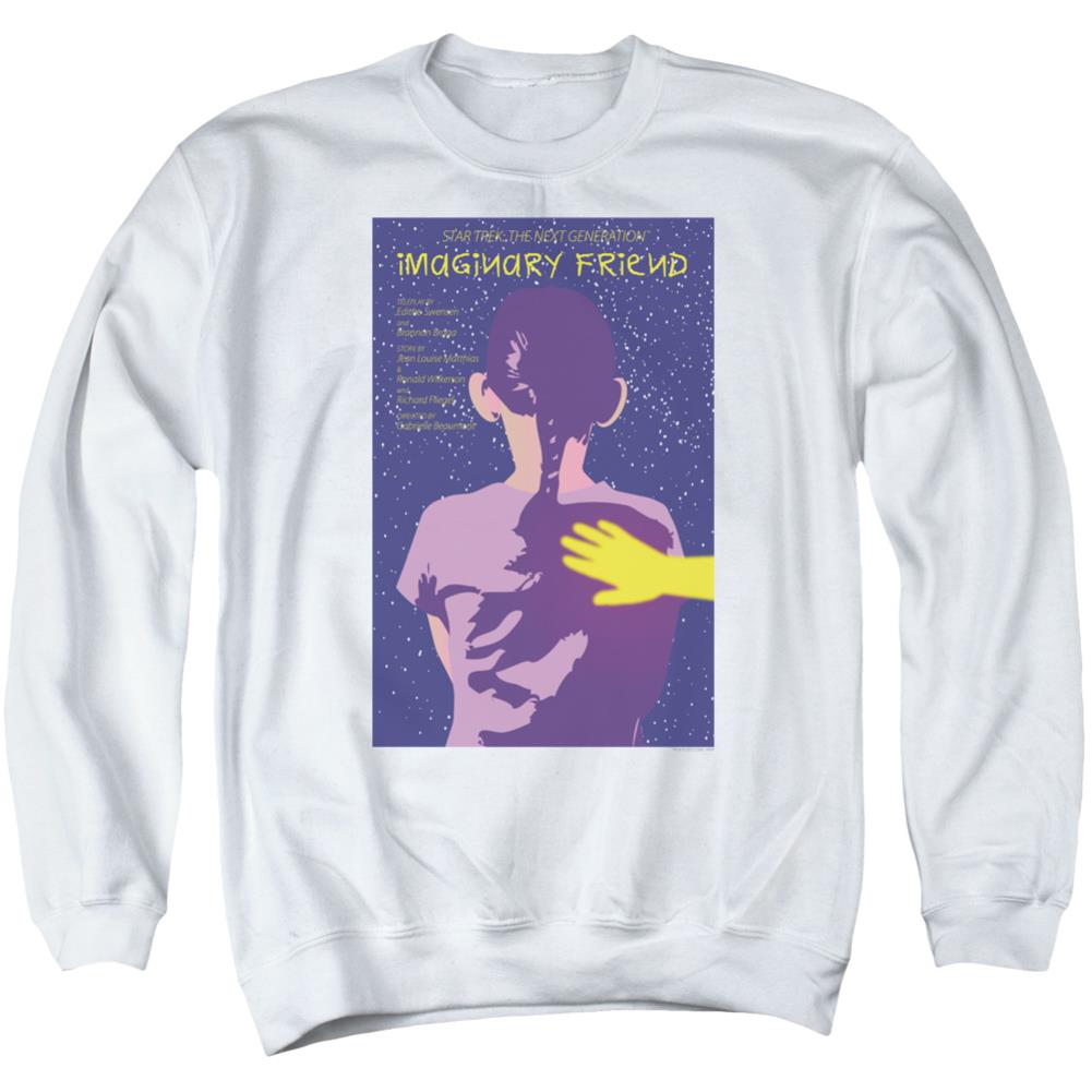 Star Trek TNG Season 5 Episode 22 Men's Crewneck 50 50 Poly Long-Sleeve T-Shirt