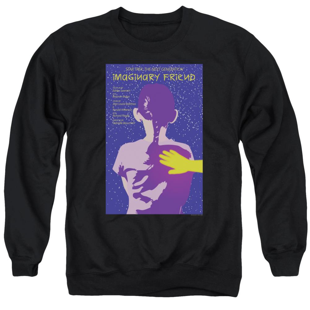 Star Trek TNG Season 5 Episode 22 Men's Crewneck 50 50 Poly Long-Sleeve T-Shirt