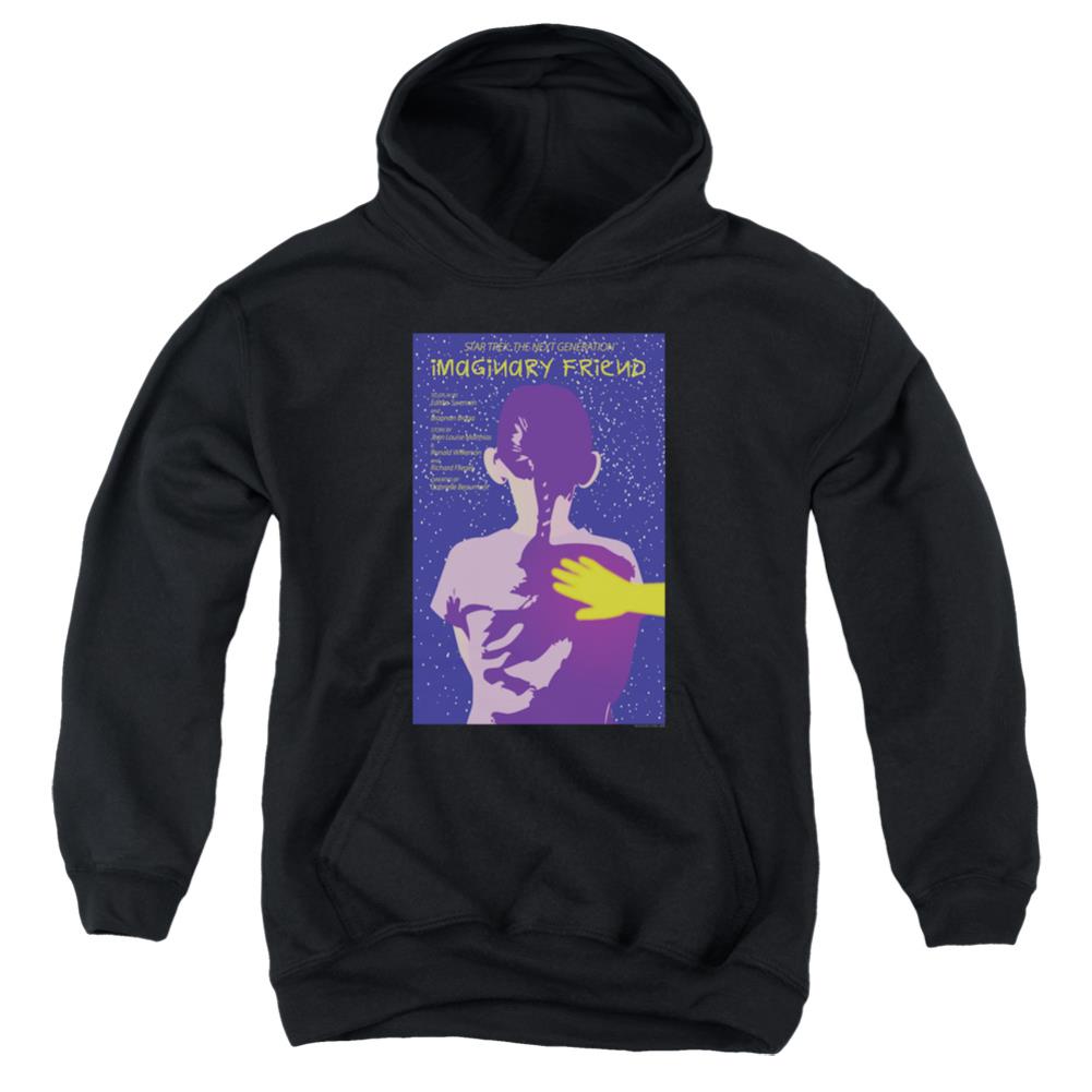 Star Trek TNG Season 5 Episode 22 Youth Cotton Poly Pull-Over Hoodie