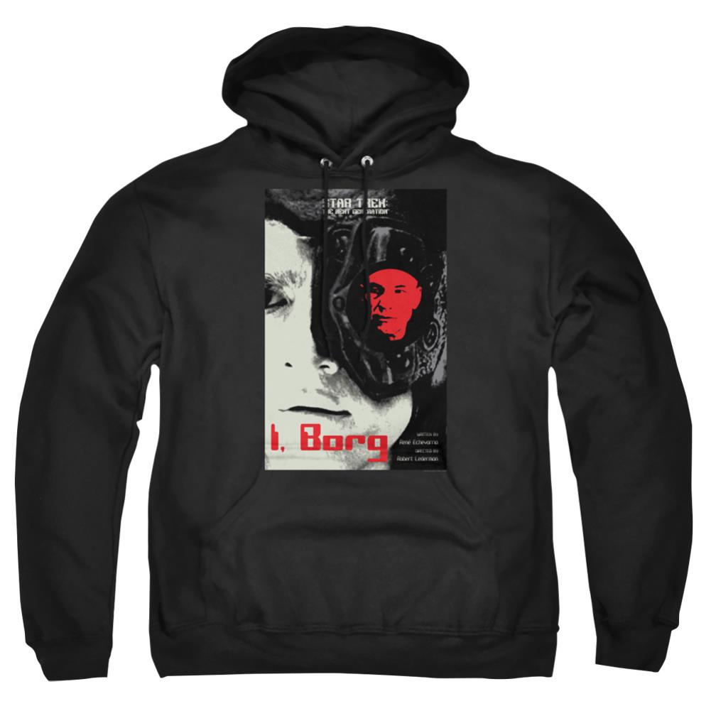 Star Trek TNG Season 5 Episode 23 Men's Pull-Over 75 25 Poly Hoodie