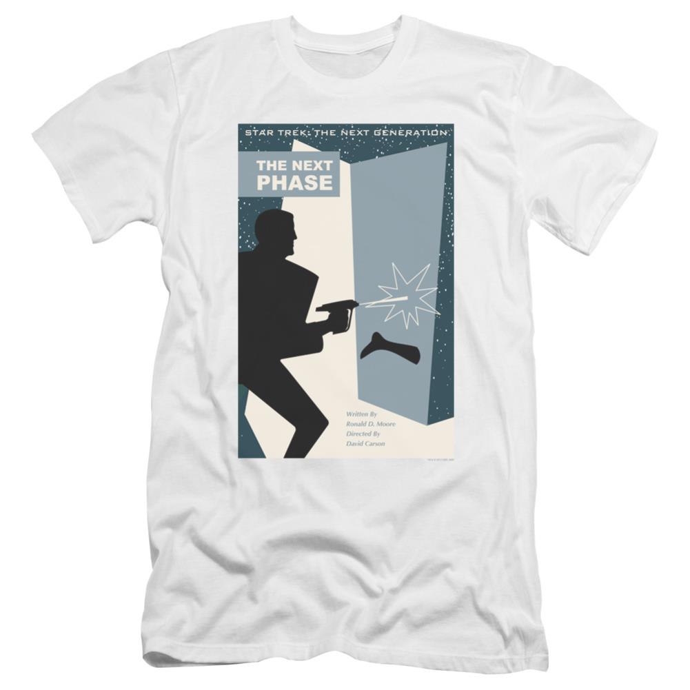 Star Trek TNG Season 5 Episode 24 Men's Ultra-Soft 30/1 Cotton Slim Short-Sleeve T-Shirt