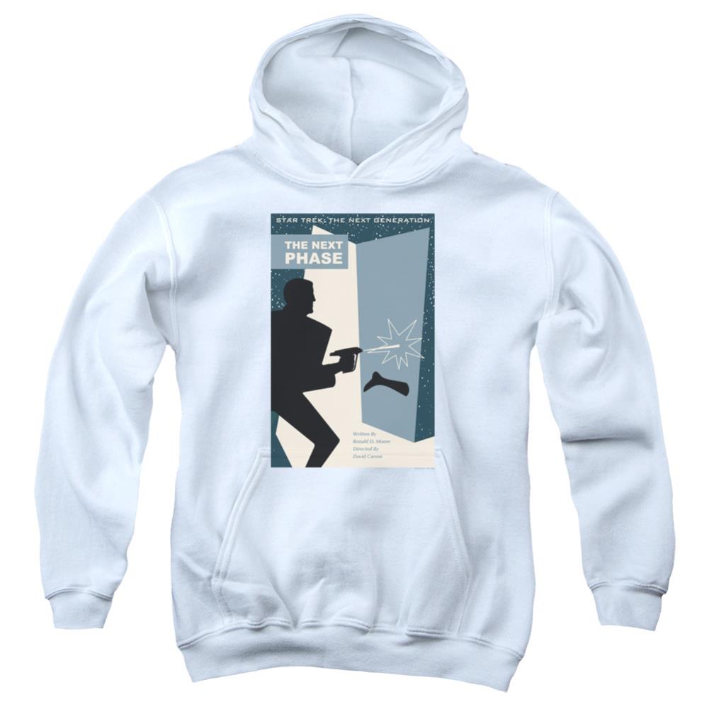 Star Trek TNG Season 5 Episode 24 Youth Cotton Poly Pull-Over Hoodie