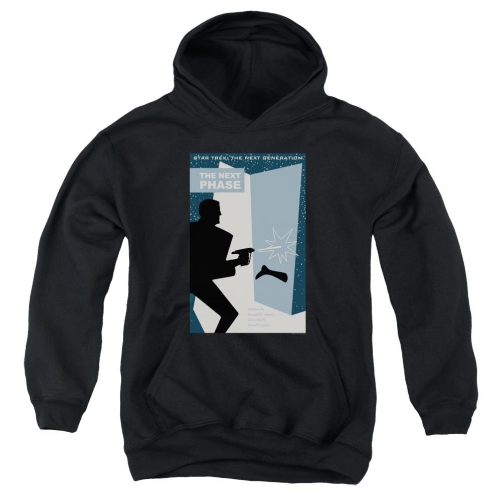 Star Trek TNG Season 5 Episode 24 Youth Cotton Poly Pull-Over Hoodie