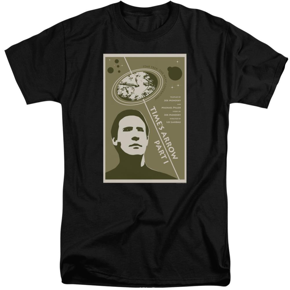 Star Trek TNG Season 5 Episode 26 Men's 18/1 Tall Cotton Short-Sleeve T-Shirt