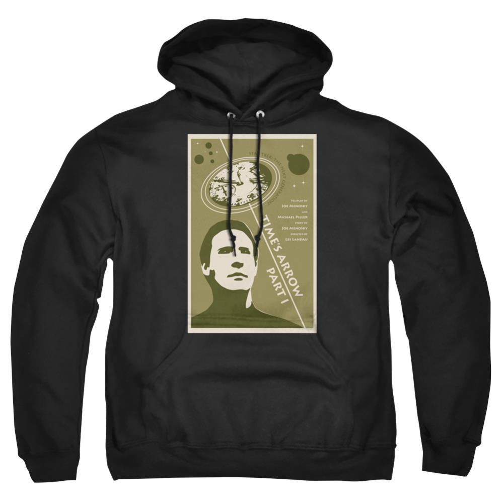 Star Trek TNG Season 5 Episode 26 Men's Pull-Over 75 25 Poly Hoodie