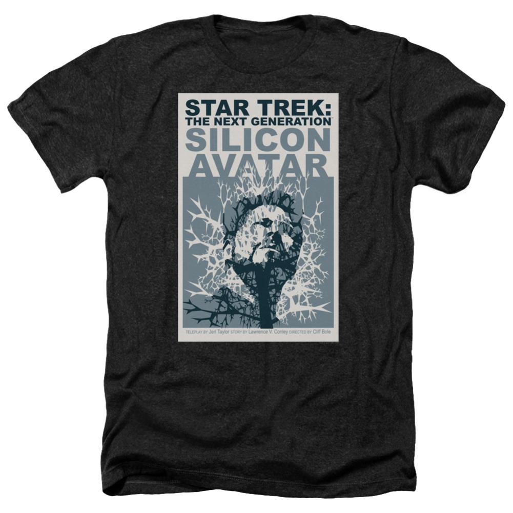 Star Trek TNG Season 5 Episode 4 Men's 30/1 Heather 60 40 Poly Short-Sleeve T-Shirt