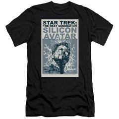 Star Trek TNG Season 5 Episode 4 Men's Ultra-Soft 30/1 Cotton Slim Short-Sleeve T-Shirt
