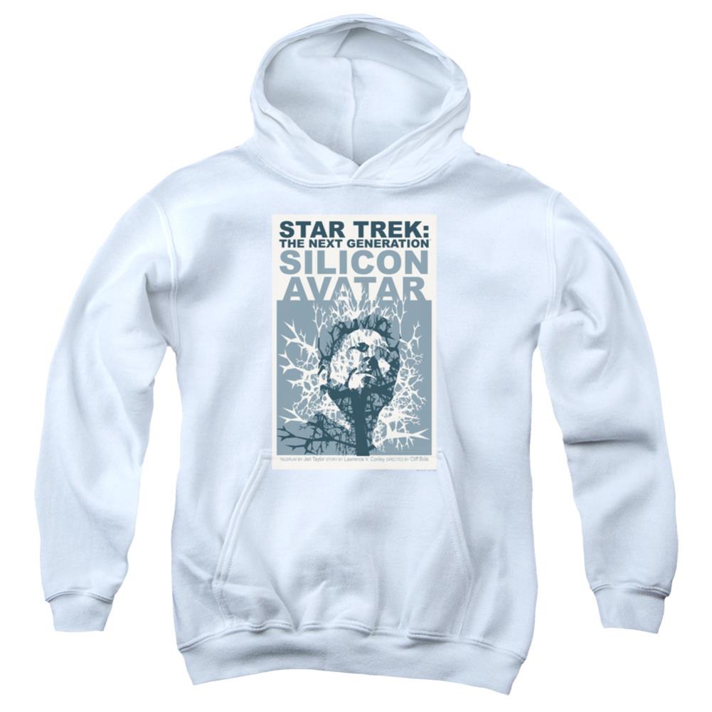 Star Trek TNG Season 5 Episode 4 Youth Cotton Poly Pull-Over Hoodie