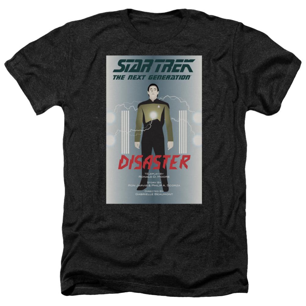 Star Trek TNG Season 5 Episode 5 Men's 30/1 Heather 60 40 Poly Short-Sleeve T-Shirt