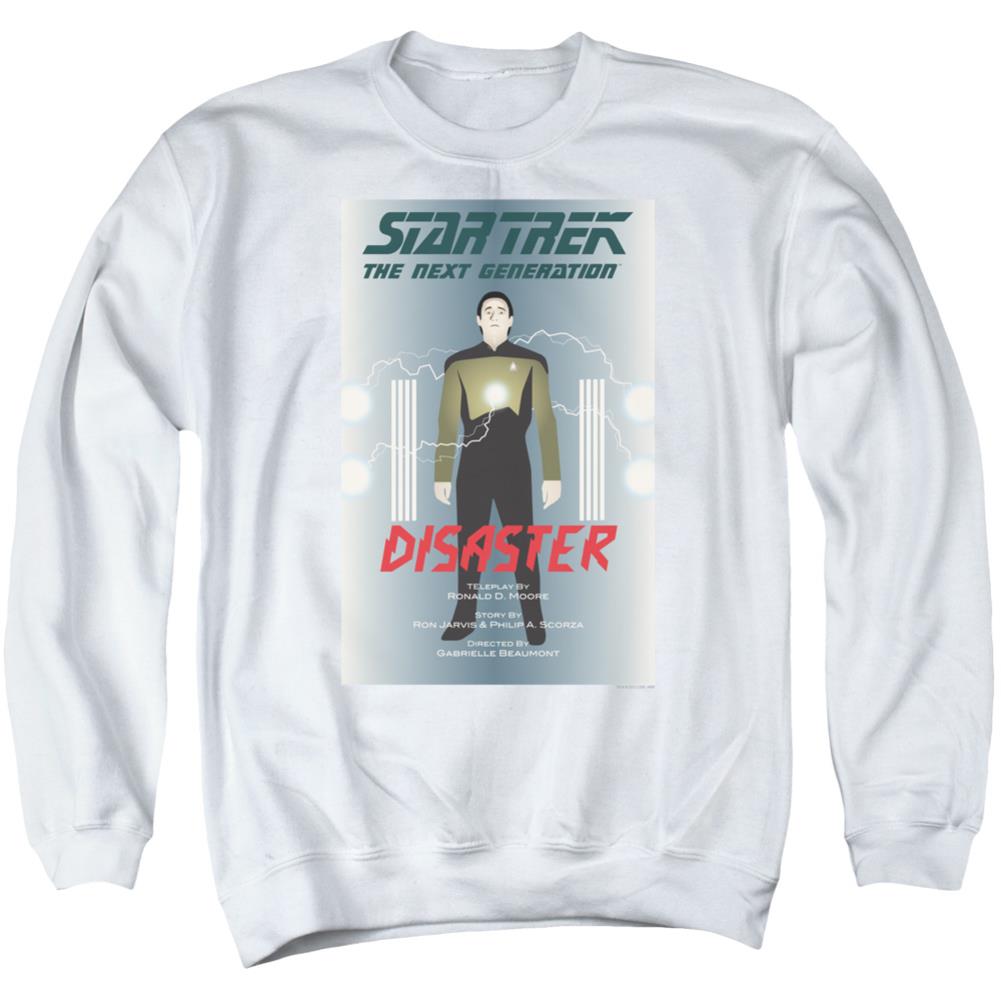 Star Trek TNG Season 5 Episode 5 Men's Crewneck 50 50 Poly Long-Sleeve T-Shirt