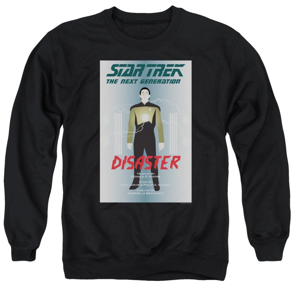 Star Trek TNG Season 5 Episode 5 Men's Crewneck 50 50 Poly Long-Sleeve T-Shirt