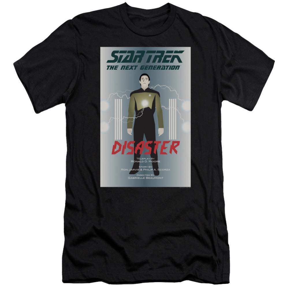 Star Trek TNG Season 5 Episode 5 Men's Ultra-Soft 30/1 Cotton Slim Short-Sleeve T-Shirt