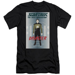 Star Trek TNG Season 5 Episode 5 Men's Ultra-Soft 30/1 Cotton Slim Short-Sleeve T-Shirt