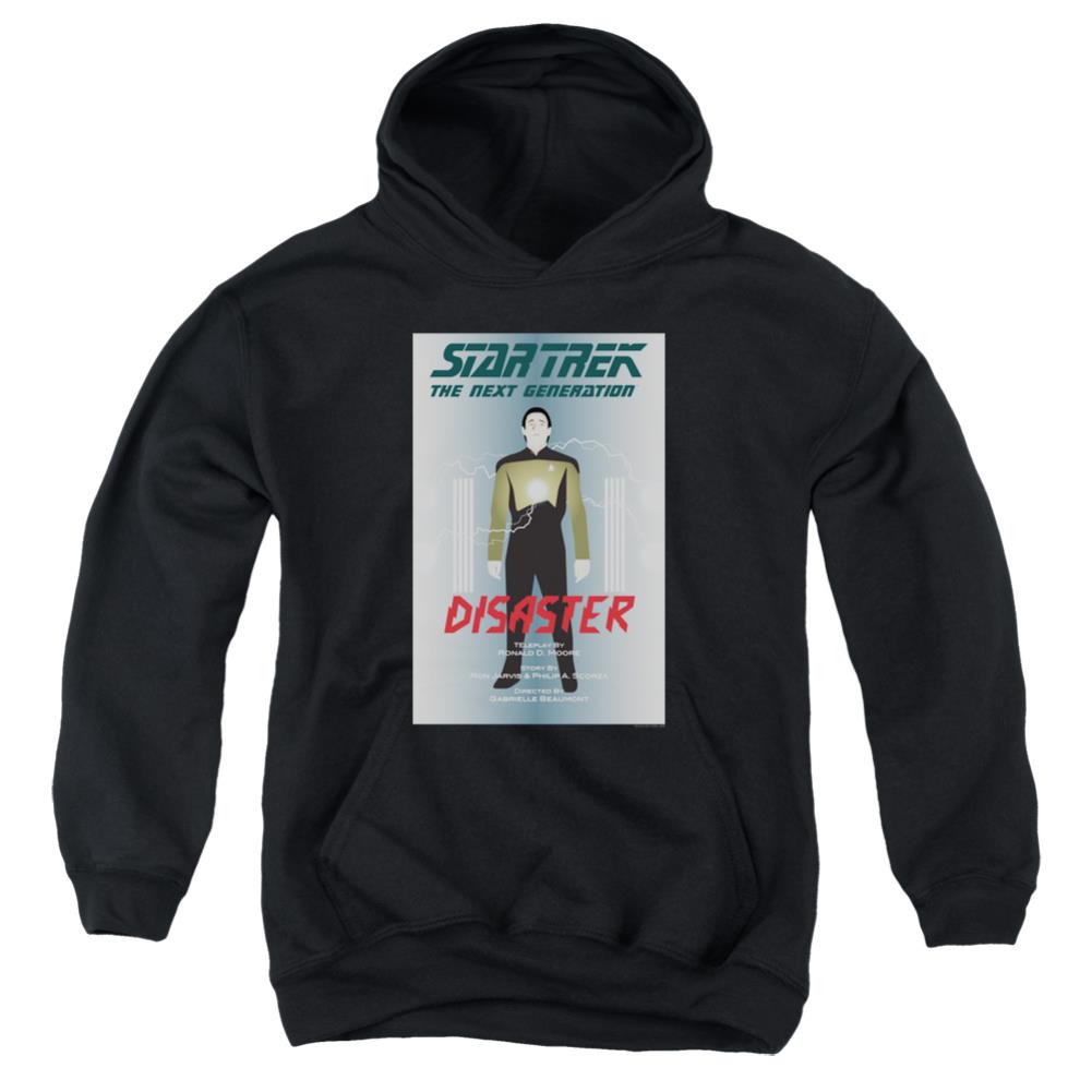 Star Trek TNG Season 5 Episode 5 Youth Cotton Poly Pull-Over Hoodie