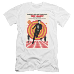 Star Trek TNG Season 5 Episode 6 Men's Ultra-Soft 30/1 Cotton Slim Short-Sleeve T-Shirt