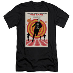 Star Trek TNG Season 5 Episode 6 Men's Ultra-Soft 30/1 Cotton Slim Short-Sleeve T-Shirt