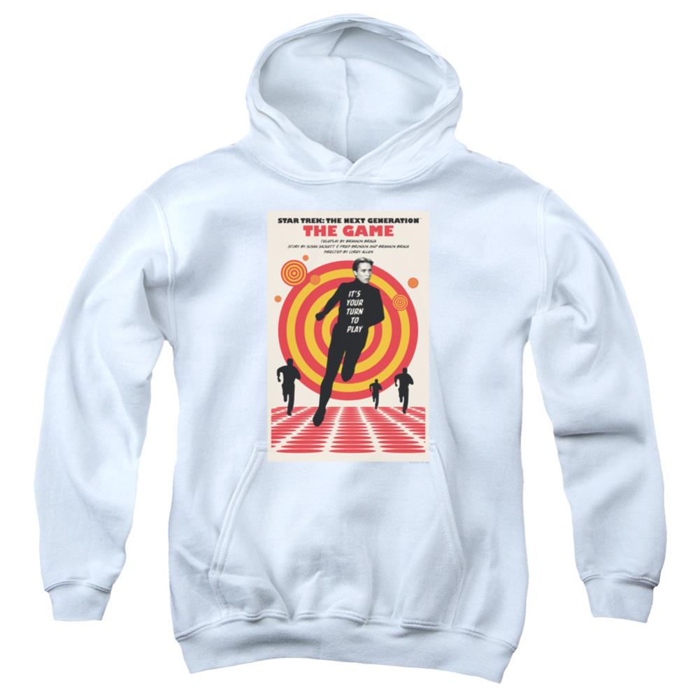 Star Trek TNG Season 5 Episode 6 Youth Cotton Poly Pull-Over Hoodie