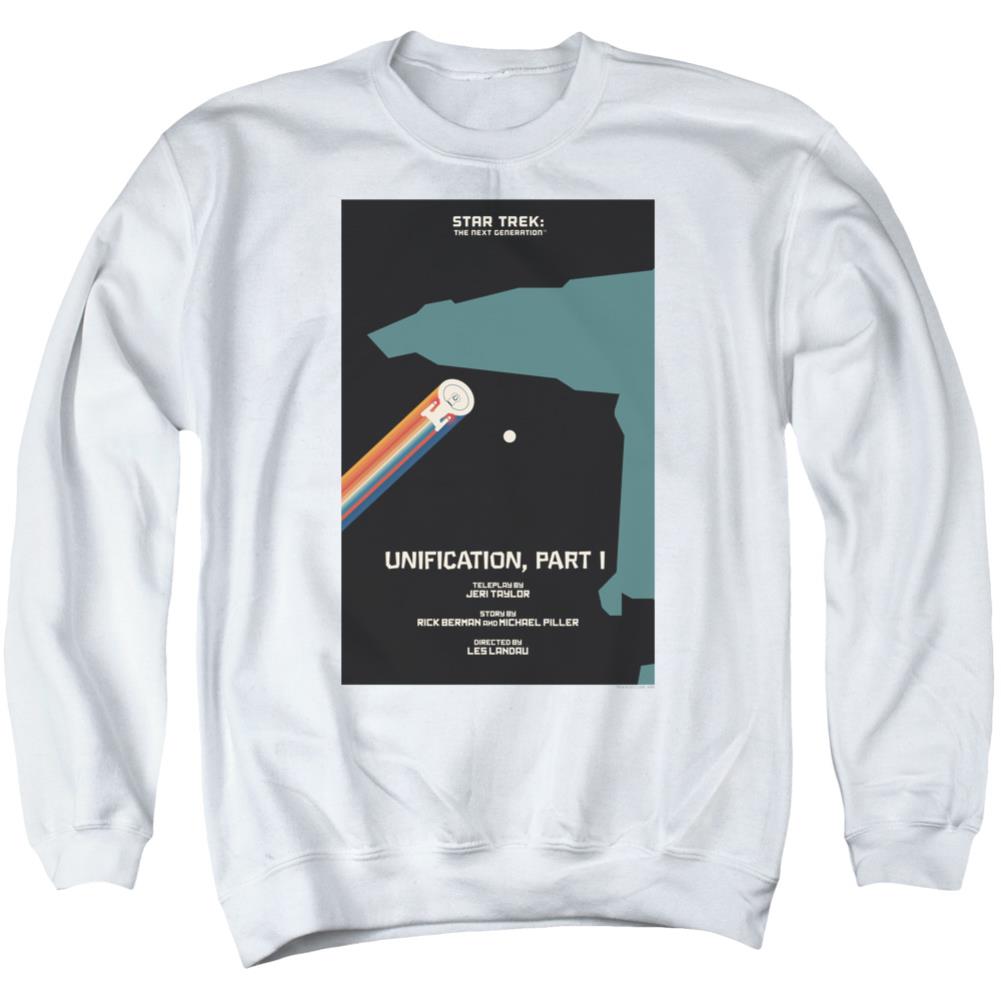 Star Trek TNG Season 5 Episode 7 Men's Crewneck 50 50 Poly Long-Sleeve T-Shirt