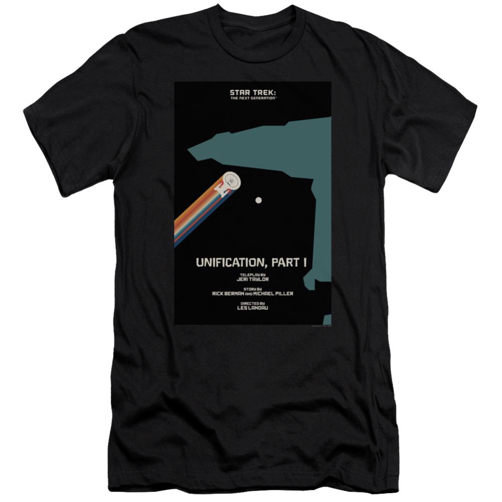 Star Trek TNG Season 5 Episode 7 Men's Ultra-Soft 30/1 Cotton Slim Short-Sleeve T-Shirt