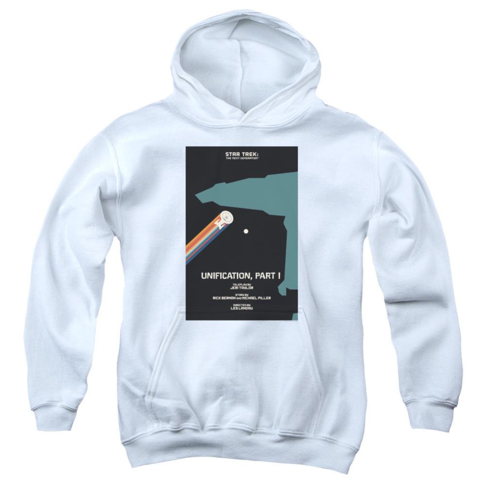 Star Trek TNG Season 5 Episode 7 Youth Cotton Poly Pull-Over Hoodie