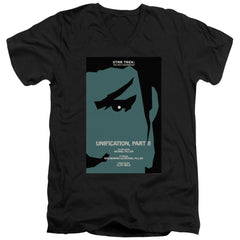 Star Trek TNG Season 5 Episode 8 Men's 30/1 Cotton Slim V-Neck T-Shirt