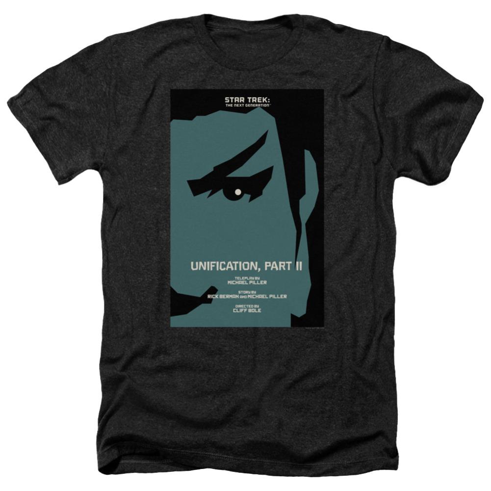 Star Trek TNG Season 5 Episode 8 Men's 30/1 Heather 60 40 Poly Short-Sleeve T-Shirt
