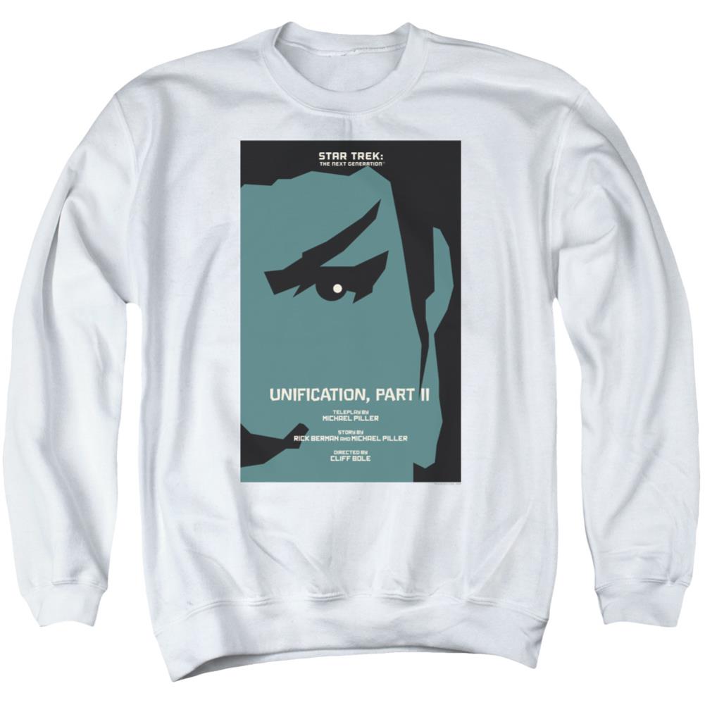 Star Trek TNG Season 5 Episode 8 Men's Crewneck 50 50 Poly Long-Sleeve T-Shirt