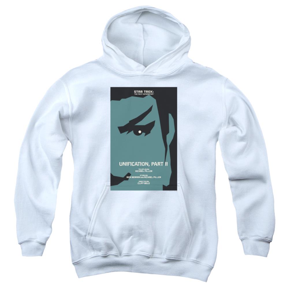 Star Trek TNG Season 5 Episode 8 Youth Cotton Poly Pull-Over Hoodie