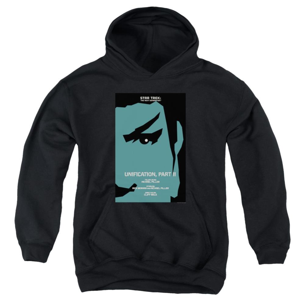 Star Trek TNG Season 5 Episode 8 Youth Cotton Poly Pull-Over Hoodie