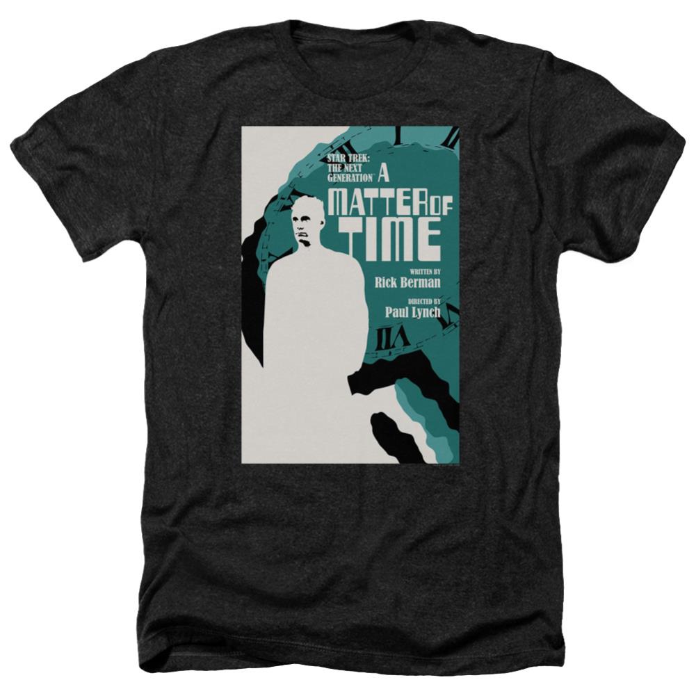Star Trek TNG Season 5 Episode 9 Men's 30/1 Heather 60 40 Poly Short-Sleeve T-Shirt