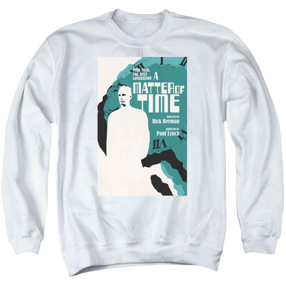Star Trek TNG Season 5 Episode 9 Men's Crewneck 50 50 Poly Long-Sleeve T-Shirt