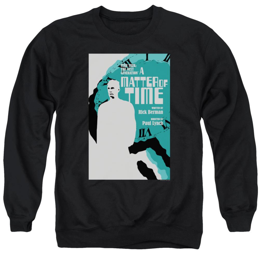 Star Trek TNG Season 5 Episode 9 Men's Crewneck 50 50 Poly Long-Sleeve T-Shirt
