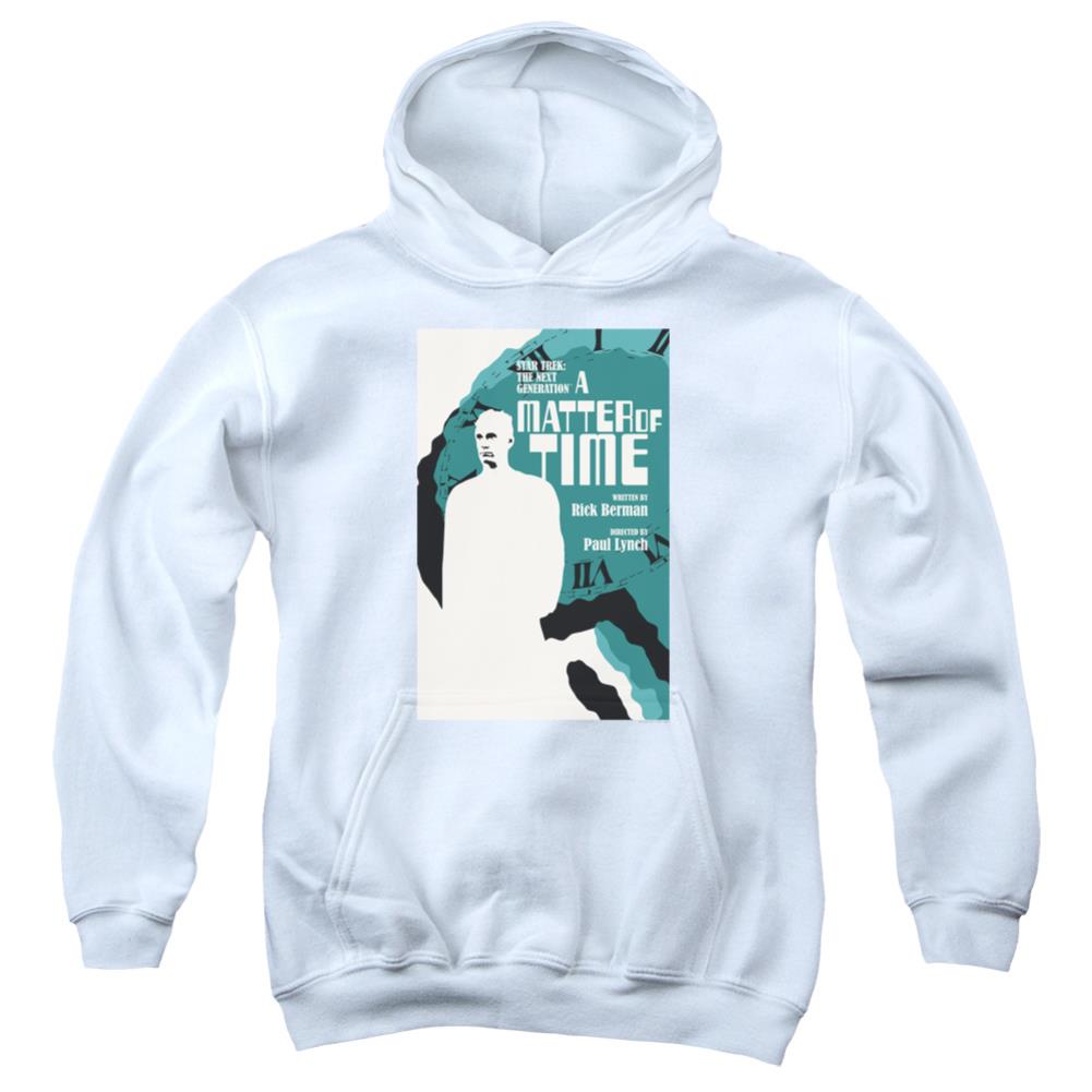 Star Trek TNG Season 5 Episode 9 Youth Cotton Poly Pull-Over Hoodie