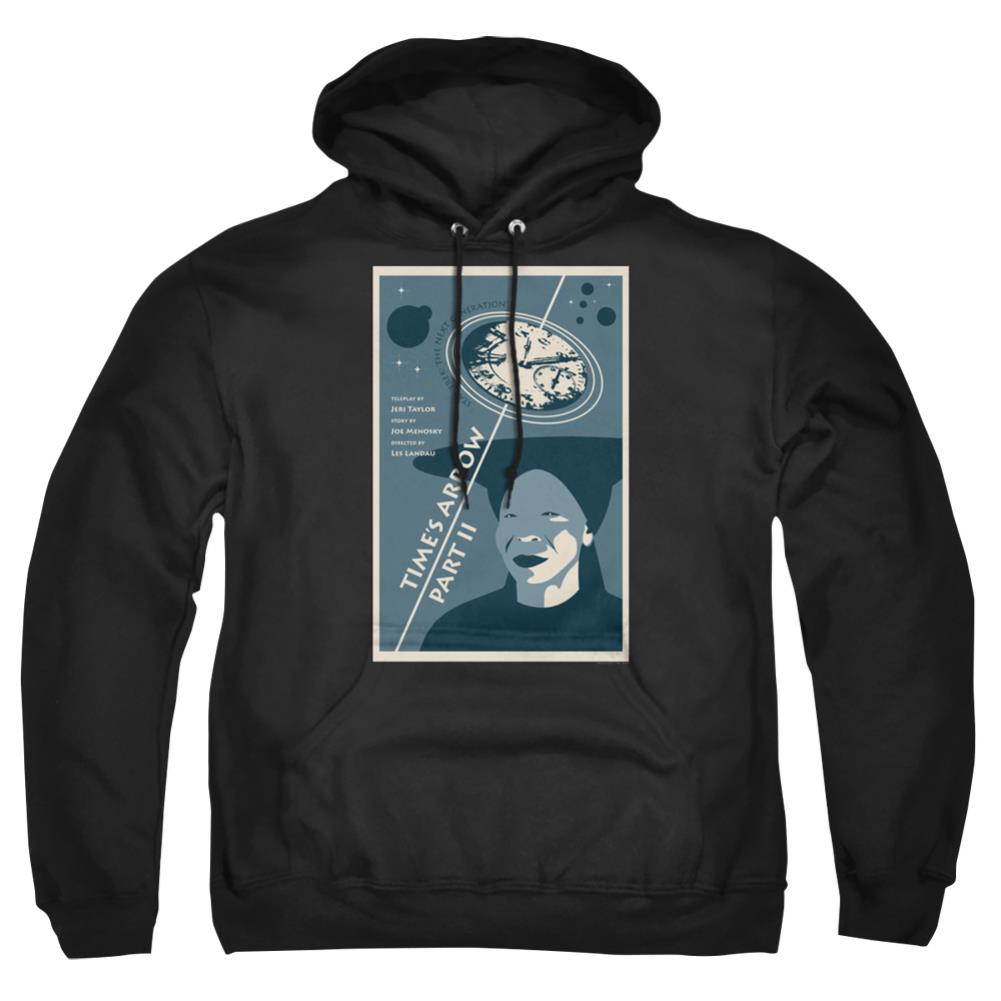 Star Trek TNG Season 6 Episode 1 Men's Pull-Over 75 25 Poly Hoodie