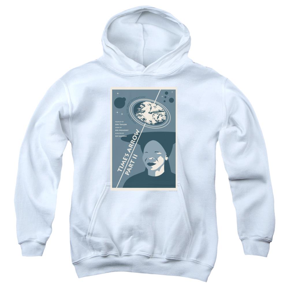 Star Trek TNG Season 6 Episode 1 Youth Cotton Poly Pull-Over Hoodie