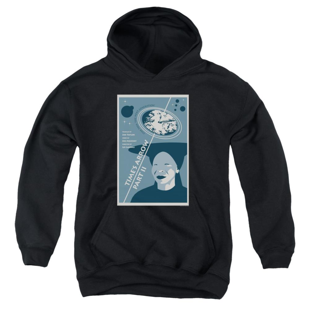 Star Trek TNG Season 6 Episode 1 Youth Cotton Poly Pull-Over Hoodie