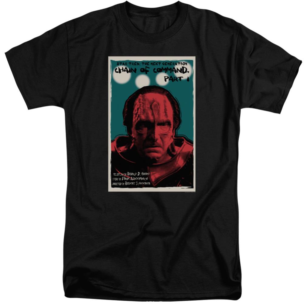 Star Trek TNG Season 6 Episode 10 Men's 18/1 Tall Cotton Short-Sleeve T-Shirt