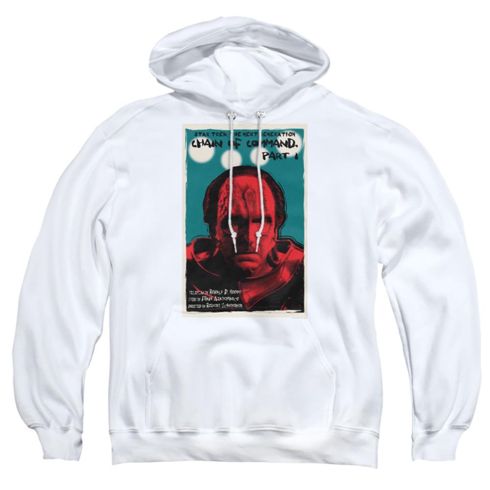 Star Trek TNG Season 6 Episode 10 Men's Pull-Over 75 25 Poly Hoodie