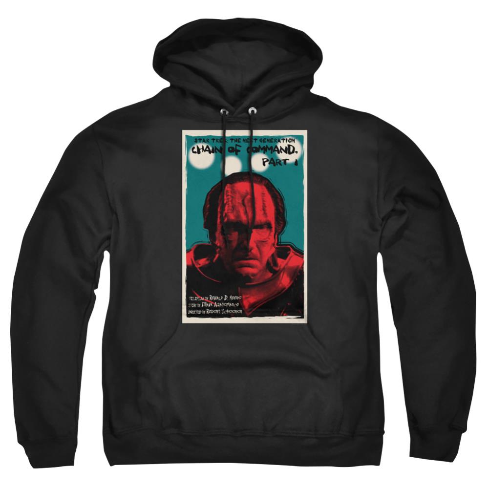 Star Trek TNG Season 6 Episode 10 Men's Pull-Over 75 25 Poly Hoodie