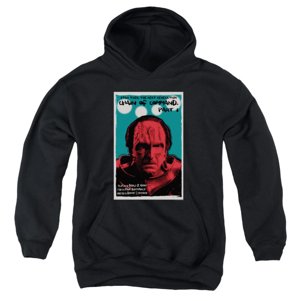 Star Trek TNG Season 6 Episode 10 Youth Cotton Poly Pull-Over Hoodie