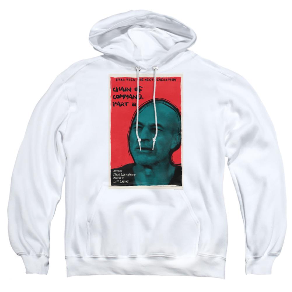 Star Trek TNG Season 6 Episode 11 Men's Pull-Over 75 25 Poly Hoodie