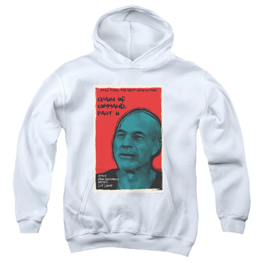 Star Trek TNG Season 6 Episode 11 Youth Cotton Poly Pull-Over Hoodie