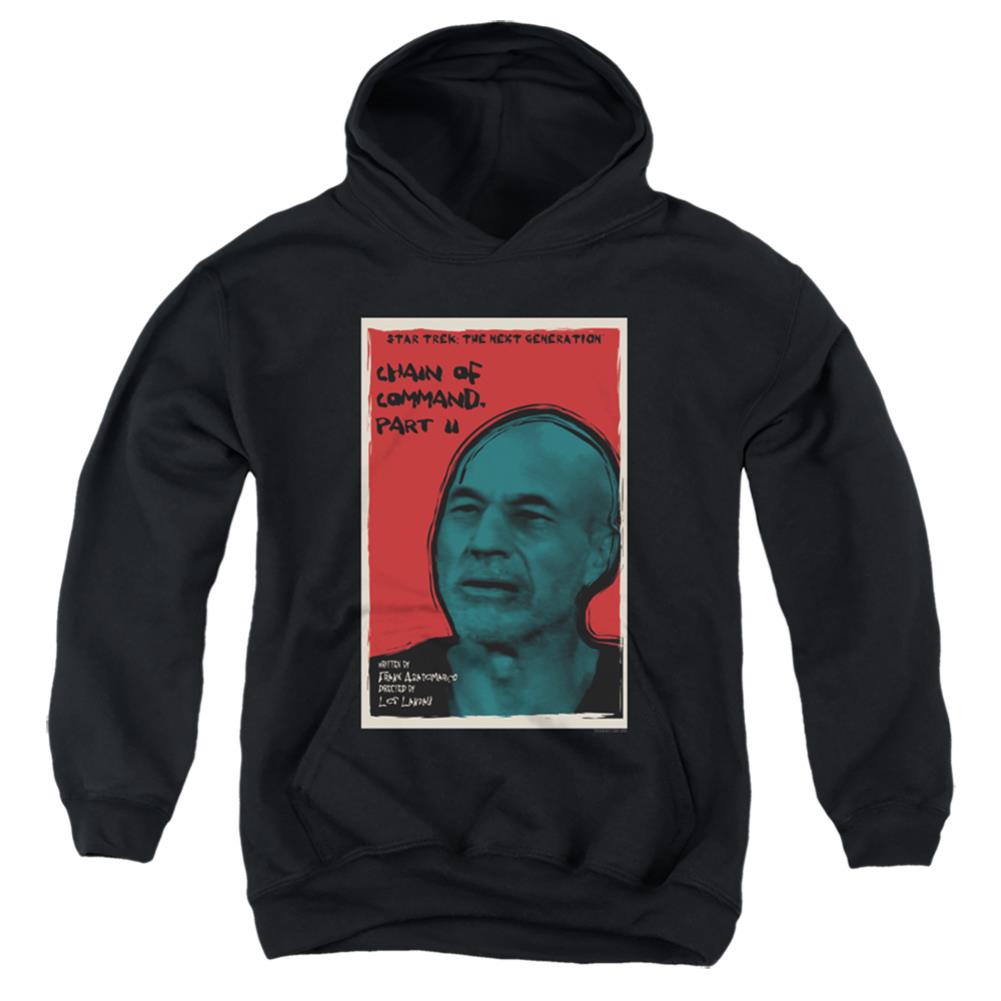 Star Trek TNG Season 6 Episode 11 Youth Cotton Poly Pull-Over Hoodie