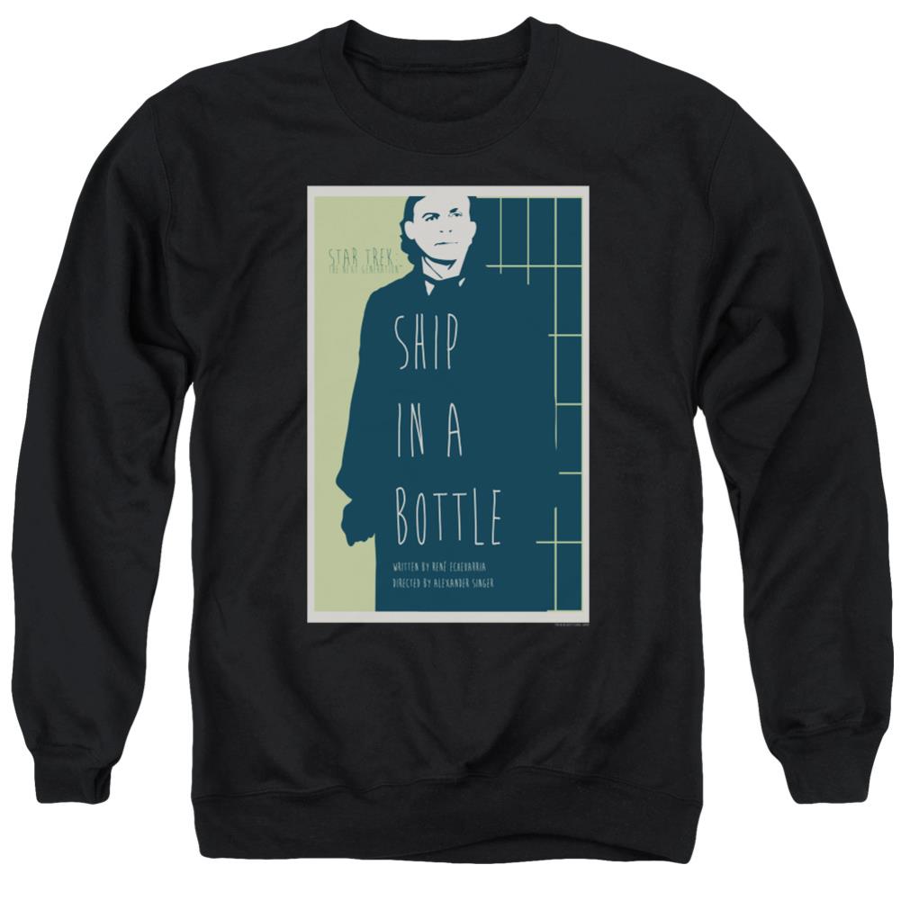 Star Trek TNG Season 6 Episode 12 Men's Crewneck 50 50 Poly Long-Sleeve T-Shirt