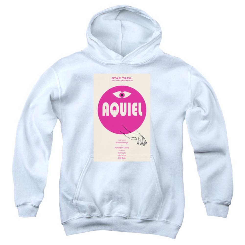 Star Trek TNG Season 6 Episode 13 Youth Cotton Poly Pull-Over Hoodie