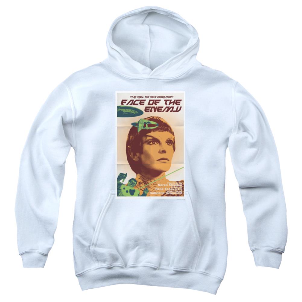 Star Trek TNG Season 6 Episode 14 Youth Cotton Poly Pull-Over Hoodie